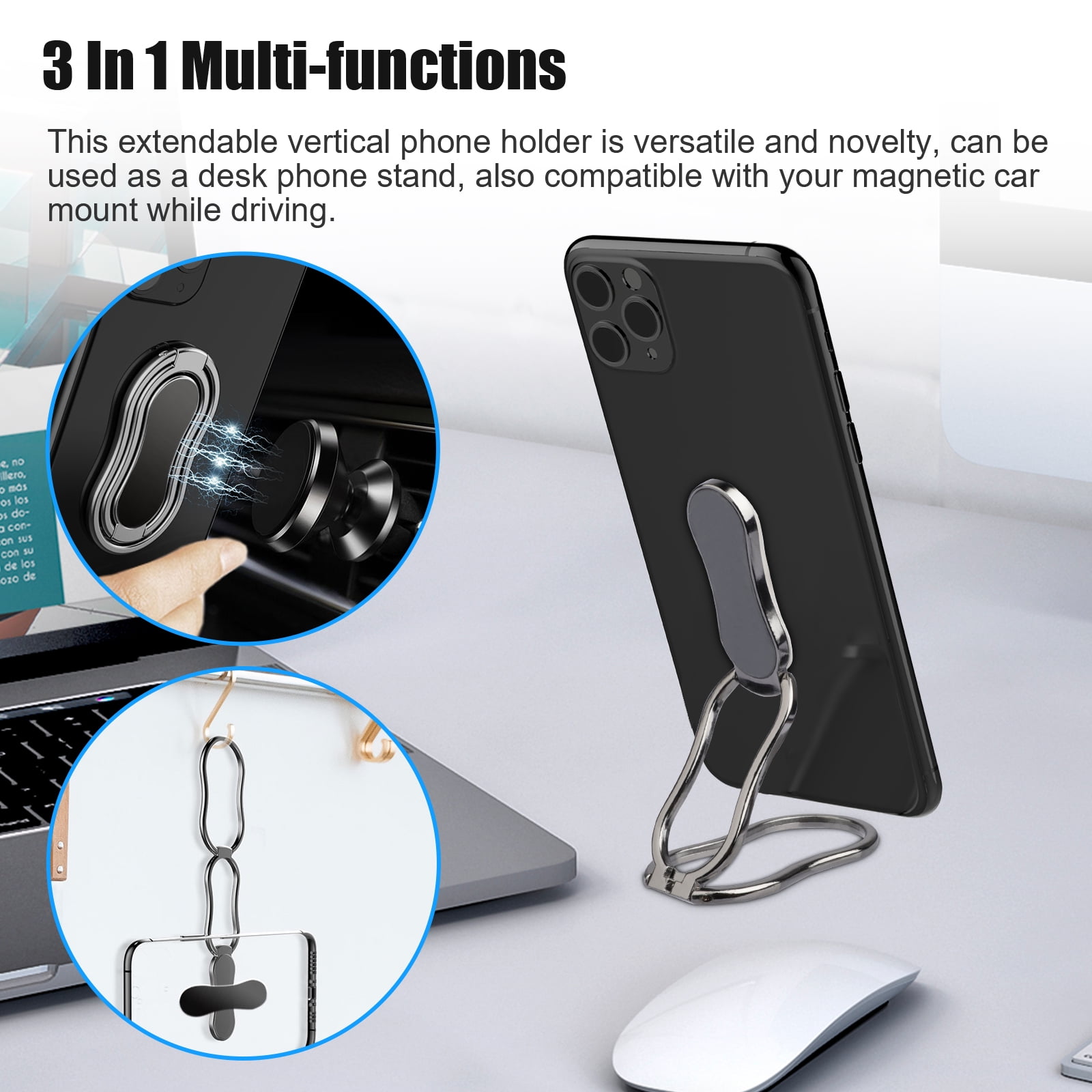 Universal Foldable Phone Ring Stand and Holder