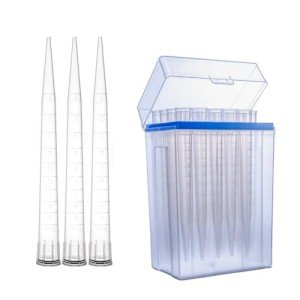 A-GEN 10mL Clear Filter Pipette Tips, Racked