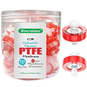 Biocomma PTFE Syringe Filters - 0.22um, 13mm