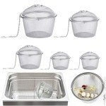 5-Pack Stainless Steel Ultrasonic Cleaner Baskets