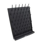 Wall-Mounted Bottle Drying Rack with 52 Pegs