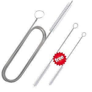 57-Inch Flexible Drain Brush and 2 Tube Brushes
