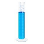 500ml Graduated Plastic Measuring Cylinder for Labs