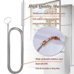 57-Inch Flexible Drain Brush and 2 Tube Brushes