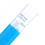 500ml Graduated Plastic Measuring Cylinder for Labs