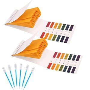 Universal pH Test Strips with Pipettes - 2 Pack