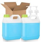 UMETASS 68 oz Reusable Plastic F-Style Jugs 2-Pack