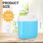 UMETASS 68 oz Reusable Plastic F-Style Jugs 2-Pack