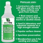 190-Proof Denatured Alcohol 32oz (Pack of 4)