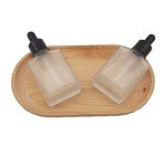 1 oz Square Glass Bottle for Essential Oils (12PCS)