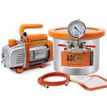 BACOENG 1.5 Gallon Vacuum Chamber Kit with Pump