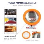 BACOENG 1.5 Gallon Vacuum Chamber Kit with Pump