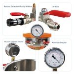 BACOENG 1.5 Gallon Vacuum Chamber Kit with Pump