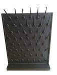 Wall-Mounted Bottle Drying Rack with 52 Pegs