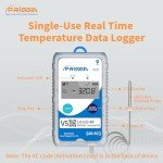 Frigga V5J Real-Time Temperature Data Logger