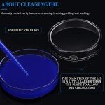 10-Pack Glass Petri Dishes with Lids - 90mm