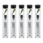 Reusable Glass Syringe Set with Needles - 5 Pack