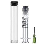 Reusable Glass Syringe Set with Needles - 5 Pack