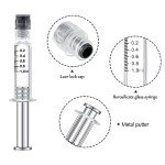 Reusable Glass Syringe Set with Needles - 5 Pack