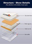 Digital Automatic Egg Incubator for 150-180 Eggs