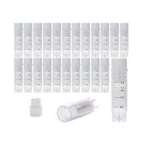 CryoKing 2.0 ml Sterile Cryogenic Vials, 1000 Sets