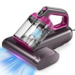 BYHUME Handheld Mattress Vacuum Cleaner with UV-C Light