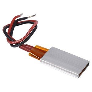 12V Ceramic Heating Plate with Thermostat, 220℃