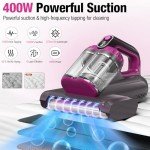 BYHUME Handheld Mattress Vacuum Cleaner with UV-C Light