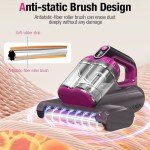 BYHUME Handheld Mattress Vacuum Cleaner with UV-C Light