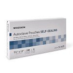 McKesson Self-Sealing Autoclave Pouches, 200 Count