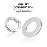 260 Pcs Stainless Steel Washer Assortment Set