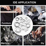 260 Pcs Stainless Steel Washer Assortment Set