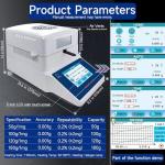 RUISHAN 120g Lab Halogen Moisture Analyzer