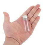15ml Glass Vials with Screw Caps, 12 Pack