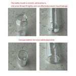 15ml Glass Vials with Screw Caps, 12 Pack