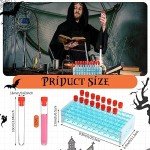 100 Pcs Halloween Test Tubes with Rack