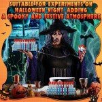 100 Pcs Halloween Test Tubes with Rack