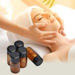 50 Pcs 3ml Amber Glass Storage Vials