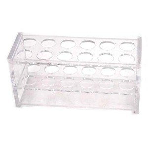 12-Socket Plastic Test Tube Rack for 25ml Tubes