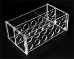 12-Socket Plastic Test Tube Rack for 25ml Tubes