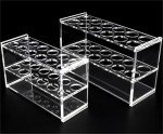 12-Socket Plastic Test Tube Rack for 25ml Tubes