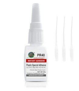 Super Strong Plastic Adhesive with Precise Nozzle