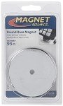 Master Magnetics Round Base Magnet - 3.19" Diameter