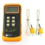 Dual Channel Digital Thermometer with K-Type Sensor