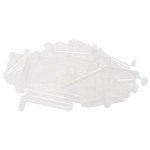 10ml Plastic Vial Tubes - 200 Pack