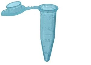 500 PCS Polypropylene Graduated Microcentrifuge Tubes