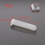 10ml Plastic Vial Tubes - 200 Pack