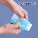 Wide Mouth PE Plastic Lab Reagent Bottle, 8.4oz