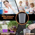 Blushtier 45-Piece Triangular Plastic Beaker Set