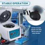 Centrifuge Machine for Lab, 100-4000RPM, 8x15ml